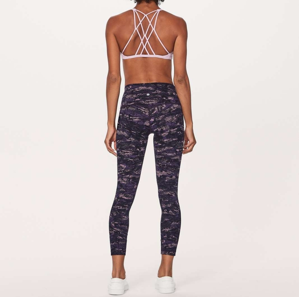 Lulu Align Rip wave Purple Thunder Black size 6 - Picture 2 of 10